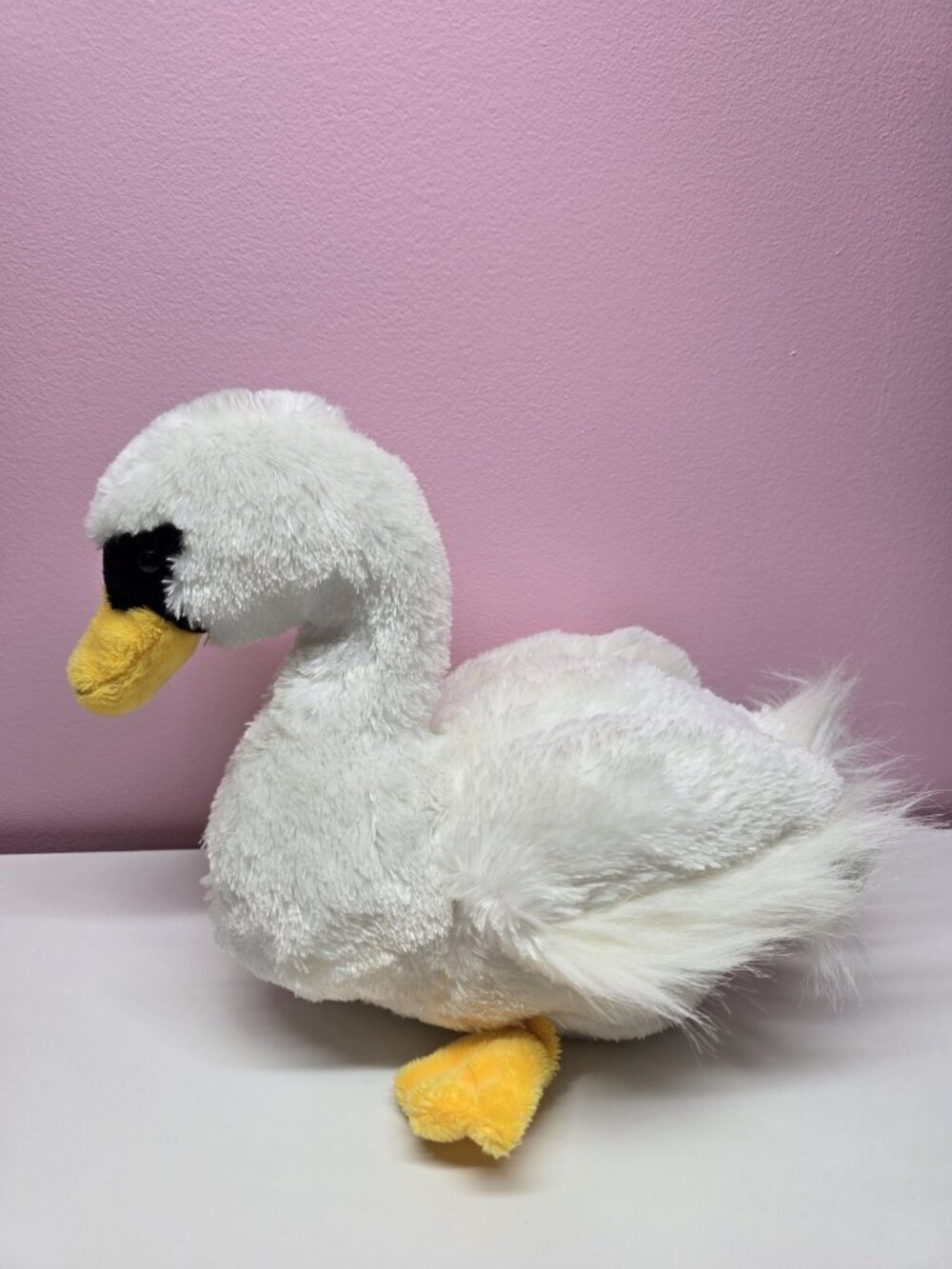 Ganz Webkinz White Swan Plush Stuffed Animal Retired No Code HM373